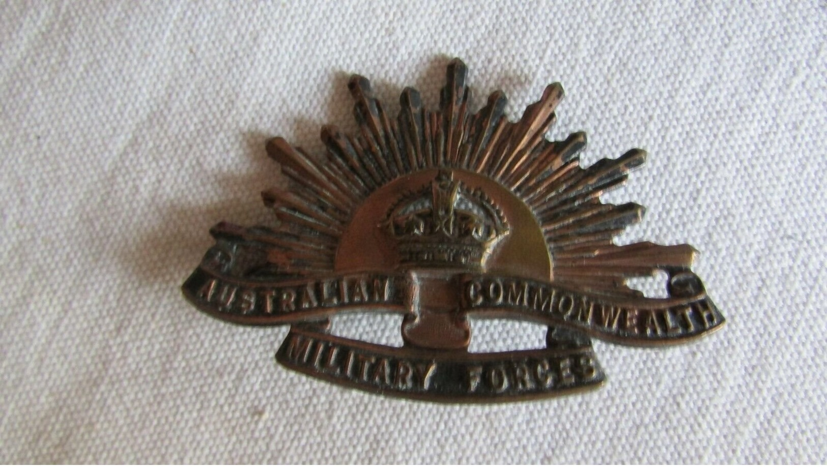 WW1 Australian Cap Badge - 1914-18