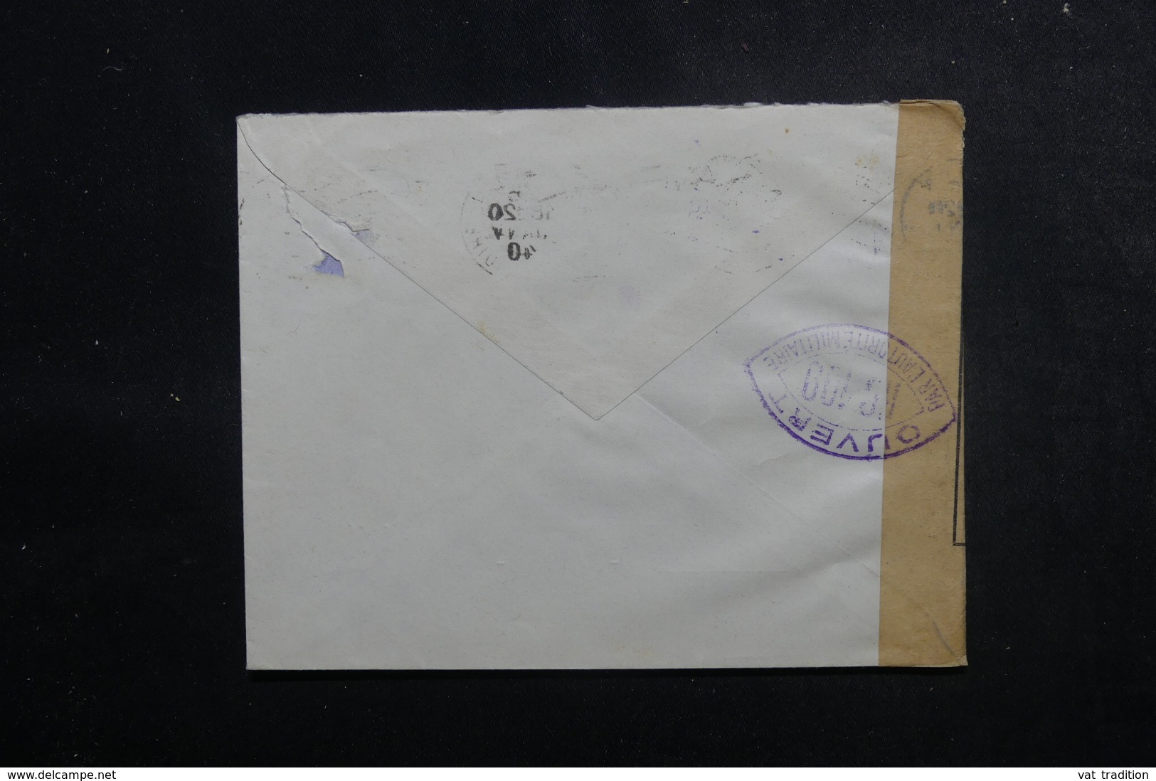 FRANCE - Enveloppe De Autun Pour La Suisse En 1940 Avec Contrôle Postal - L 47902 - 1921-1960: Moderne