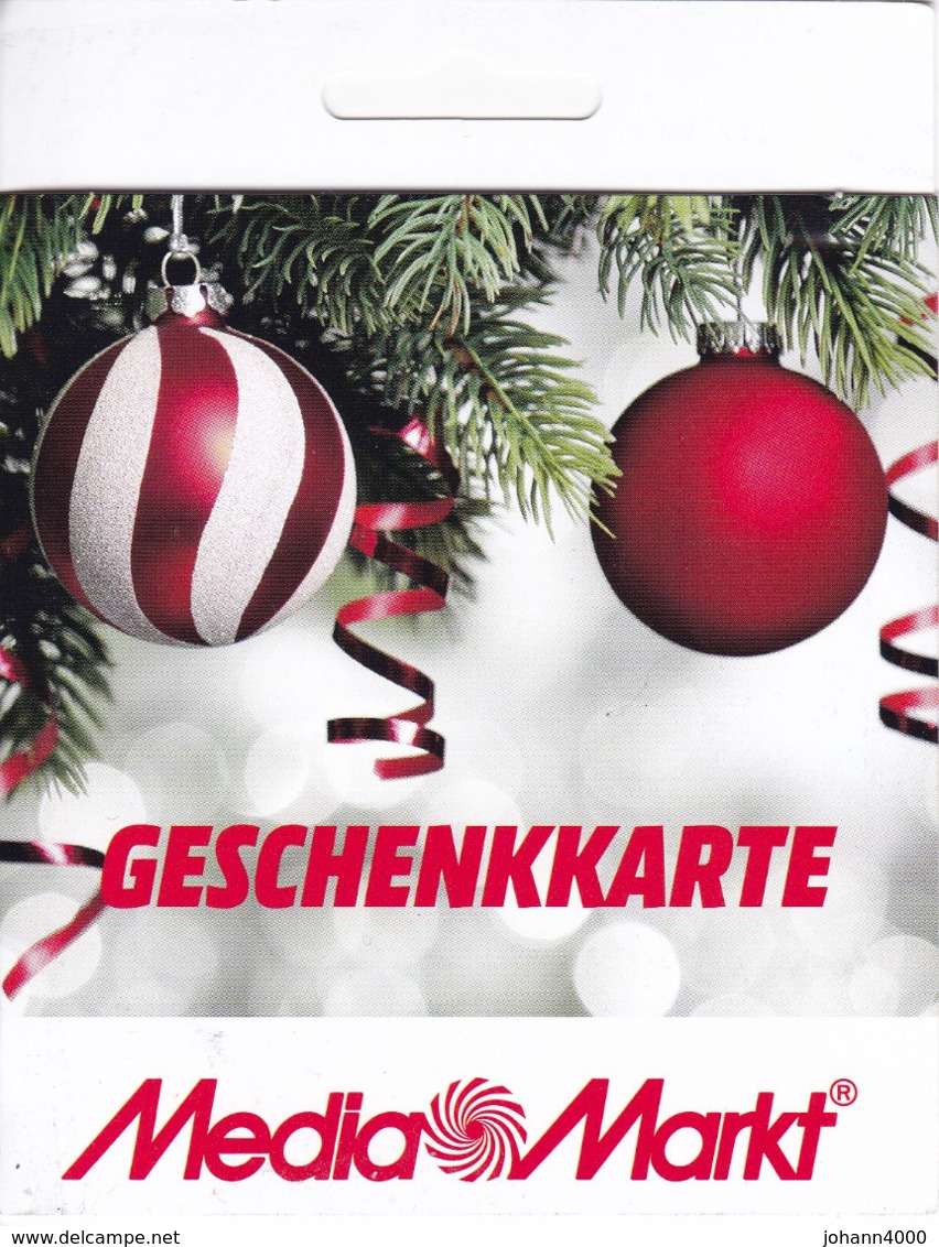 Geschenkkarte Media Markt Deutschland Card Gift - Gift Cards