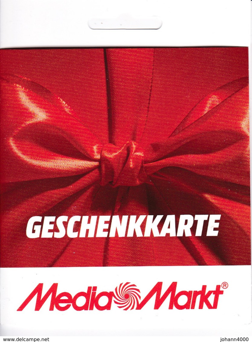 Geschenkkarte Media Markt Deutschland Card Gift - Gift Cards