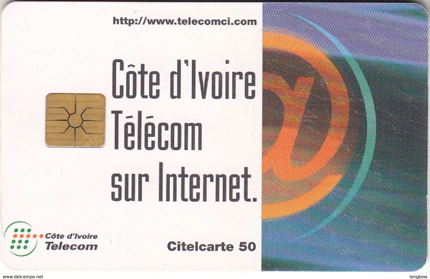 IVORY COST-N.26 Telecom Sur Internet - Ivoorkust