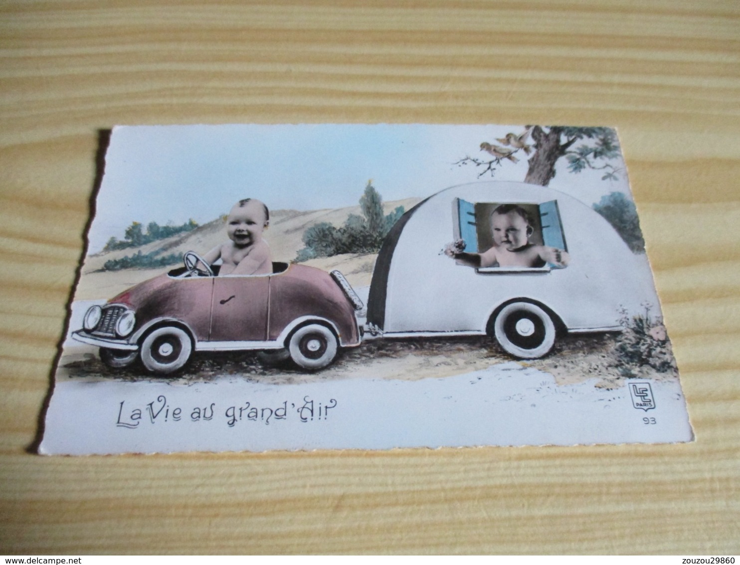 La Vie Au Grand Air. - Cartes Humoristiques