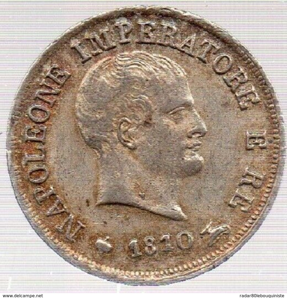 10 Soldi 1810 NAPOLEONE Imperator  .M.MILAN. - Andere & Zonder Classificatie