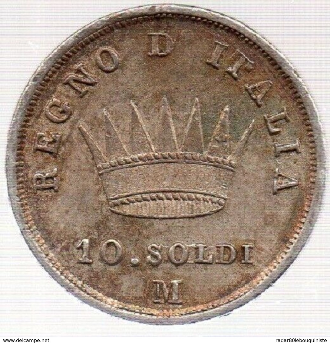 10 Soldi 1810 NAPOLEONE Imperator  .M.MILAN. - Andere & Zonder Classificatie