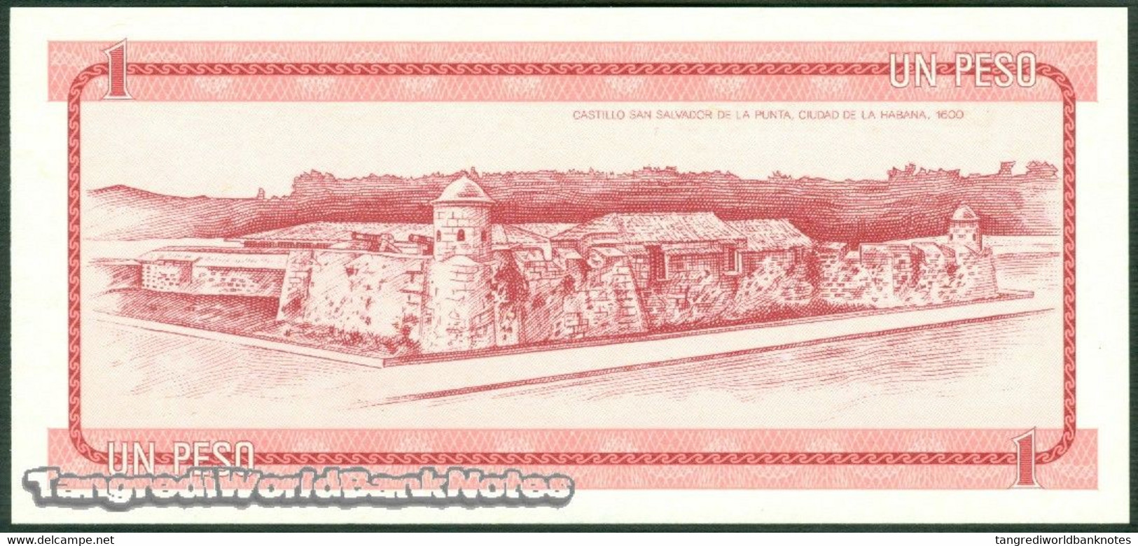 TWN - CUBA FX1 - 1 Peso 1985 Serie A - Prefix CA UNC - Cuba