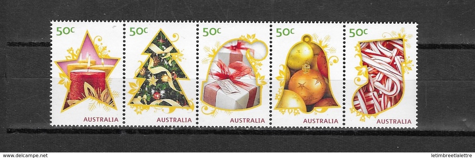 Australie N°3187 à 3191** - Navidad