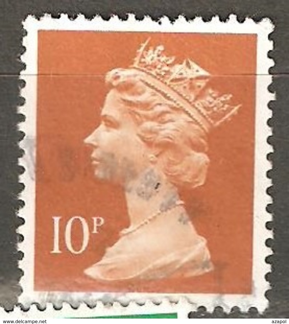 Great Britain: 1 Used Stamp From A Set, 1990, Mi#1283C - Série 'Machin'