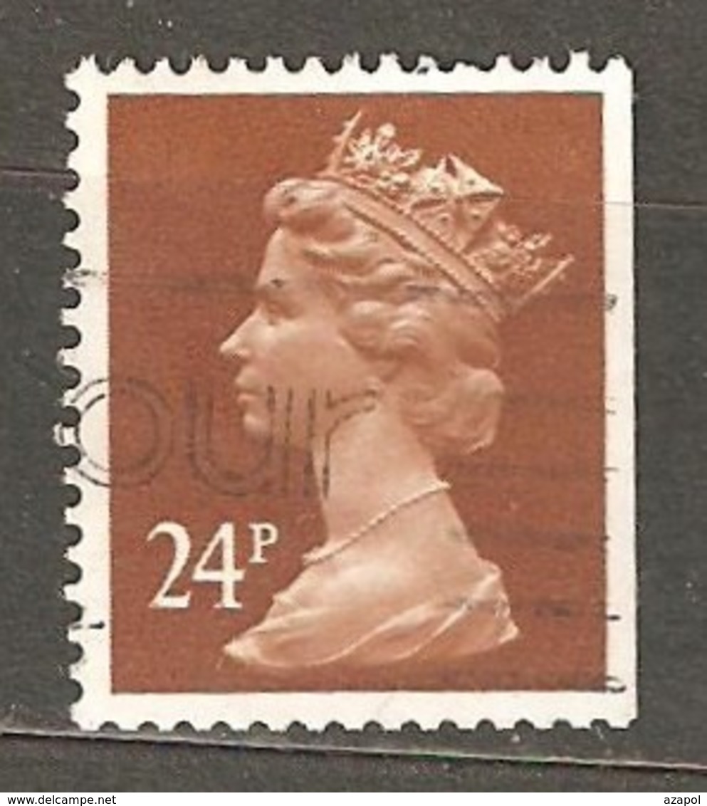 Great Britain: 1 Used Stamp From A Set, 1991, Mi#1357Dr - Série 'Machin'