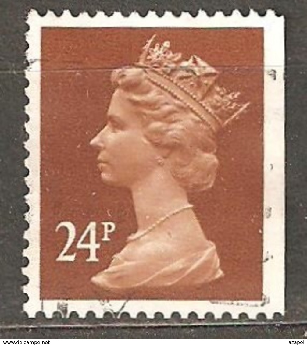 Great Britain: 1 Used Stamp From A Set, 1991, Mi#1357Dr(2) - Série 'Machin'