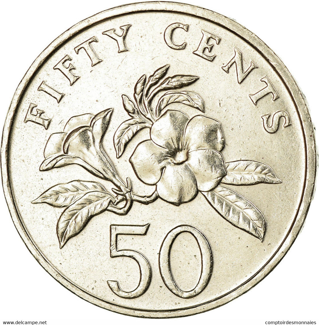Monnaie, Singapour, 50 Cents, 2011, Singapore Mint, TTB, Copper-nickel, KM:102 - Singapore