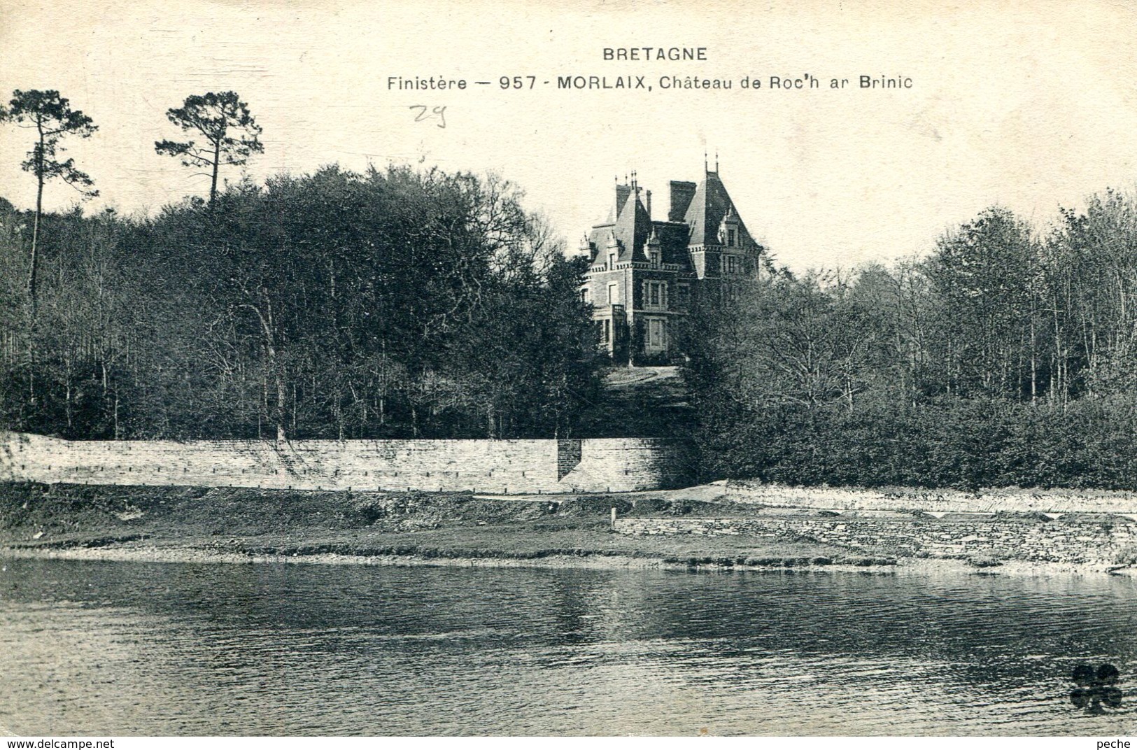 N°76772 -cpa Morlaix -château De Roc'h Ar Brinic- - Morlaix