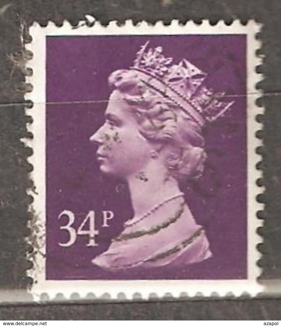 Great Britain: 1 Used Stamp From A Set, 1991, Mi#1359 - Machins