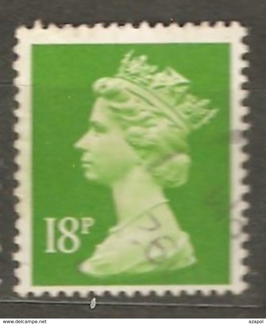 Great Britain: 1 Used Stamp From A Set, 1992, Mi#1419(2) - Série 'Machin'