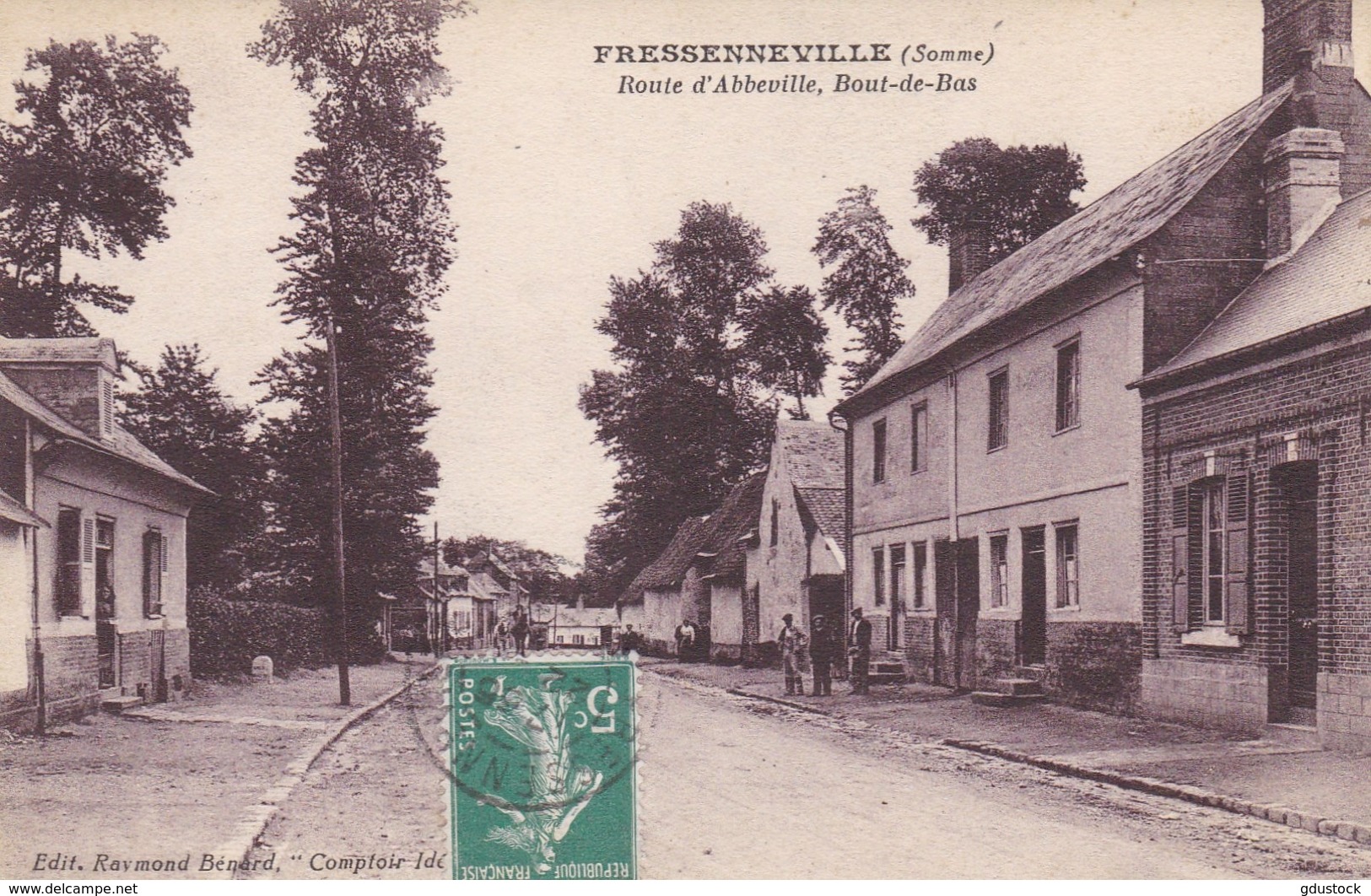 Somme - Fressenneville - Route D'Abbeville, Bout-de-Bas - Autres & Non Classés