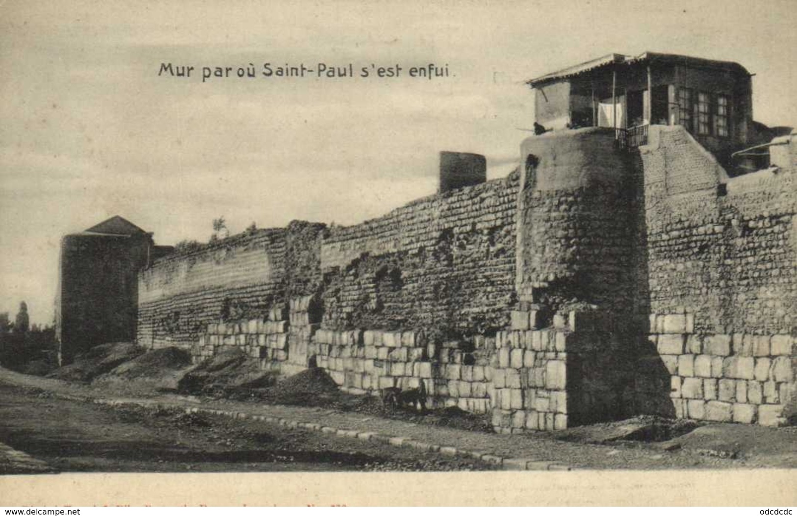 Mur Par Ou Saint Paul S'est Enfui RV - Israele