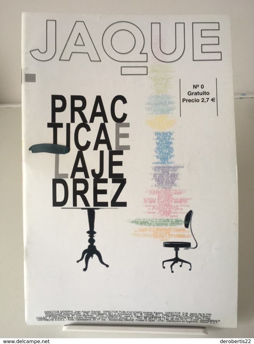 Chess Schach Echecs Ajedrez - Lote 28 Revistas JAQUE: PRACTICA EL AJEDREZ - [4] Themen