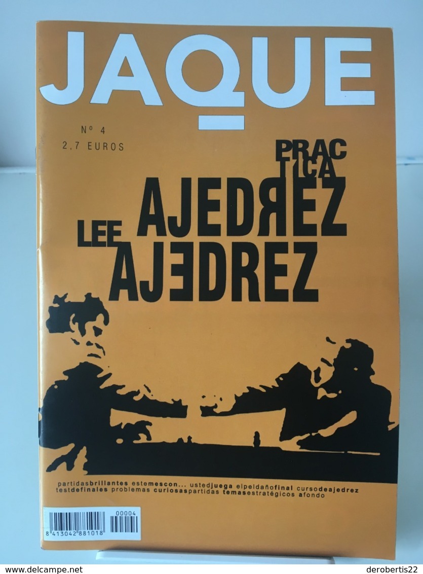 Chess Schach Echecs Ajedrez - Lote 28 Revistas JAQUE: PRACTICA EL AJEDREZ - [4] Themes