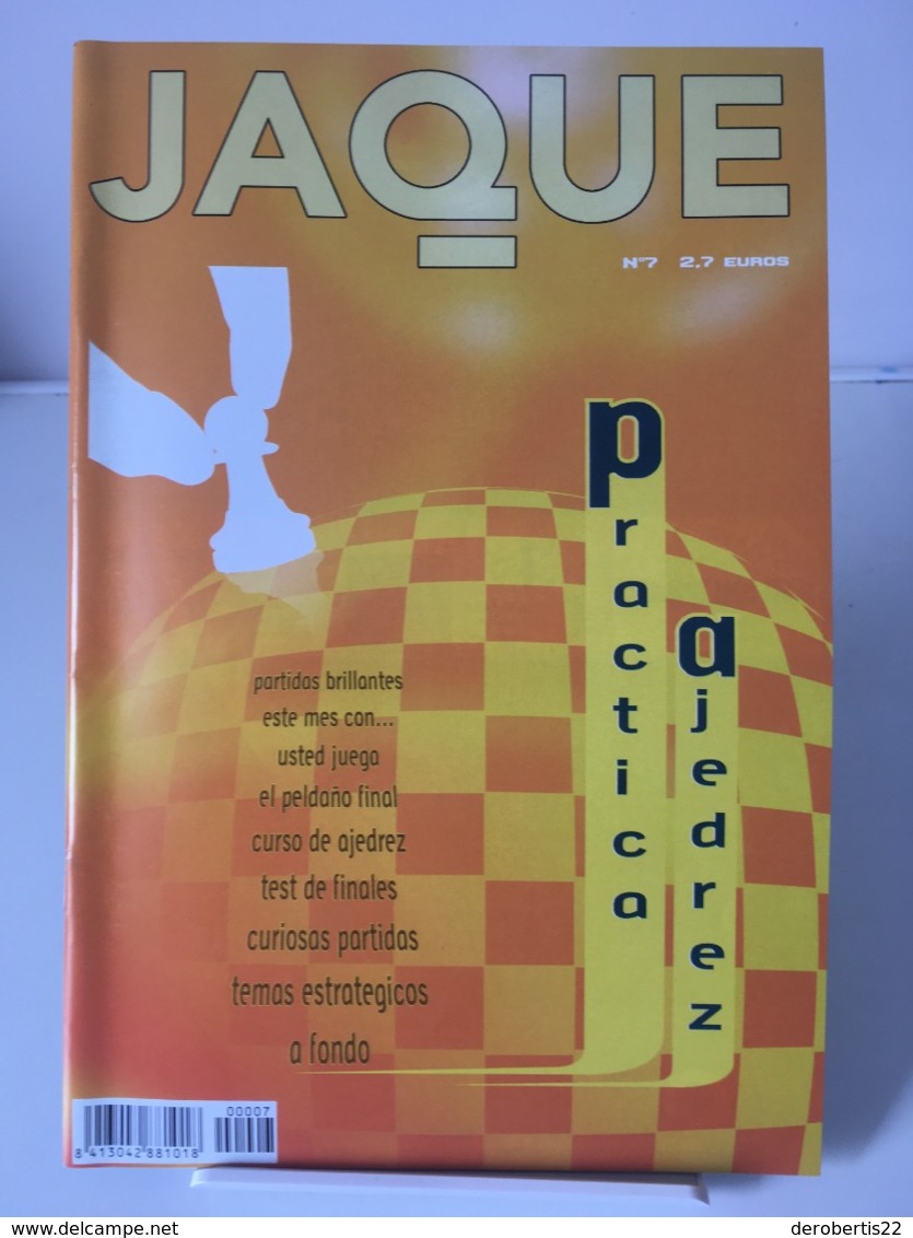 chess schach echecs ajedrez - Lote 28 Revistas JAQUE: PRACTICA EL AJEDREZ