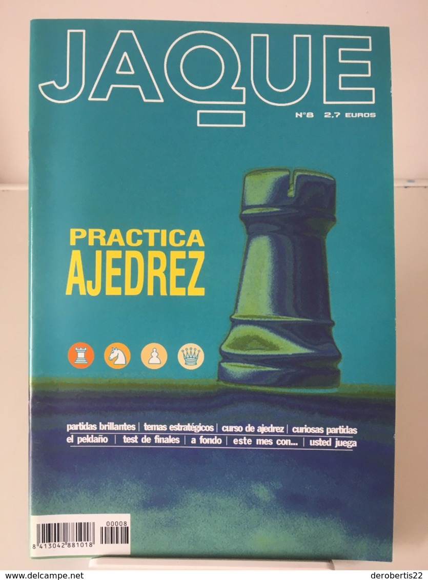 chess schach echecs ajedrez - Lote 28 Revistas JAQUE: PRACTICA EL AJEDREZ