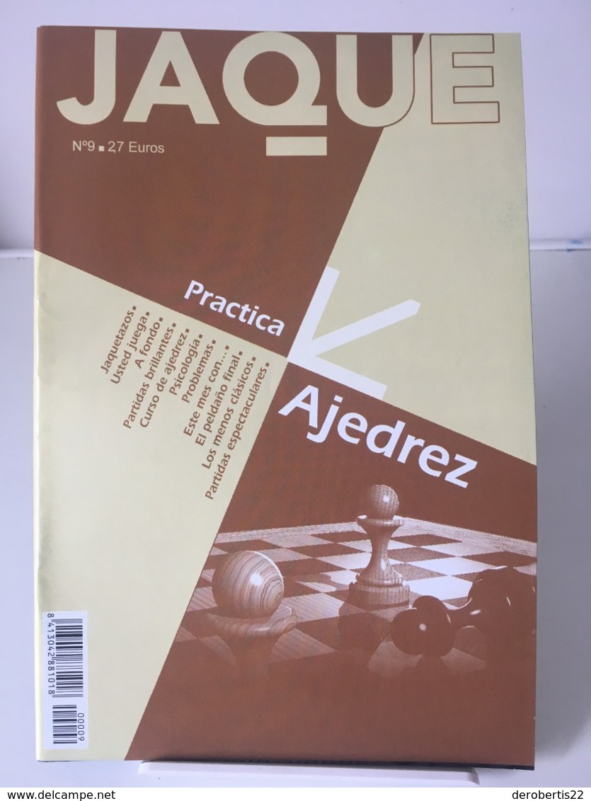 chess schach echecs ajedrez - Lote 28 Revistas JAQUE: PRACTICA EL AJEDREZ