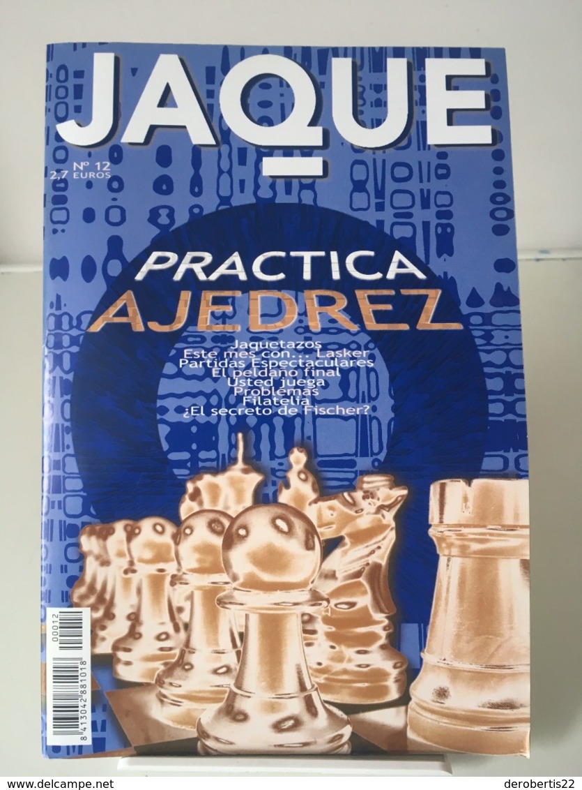 chess schach echecs ajedrez - Lote 28 Revistas JAQUE: PRACTICA EL AJEDREZ