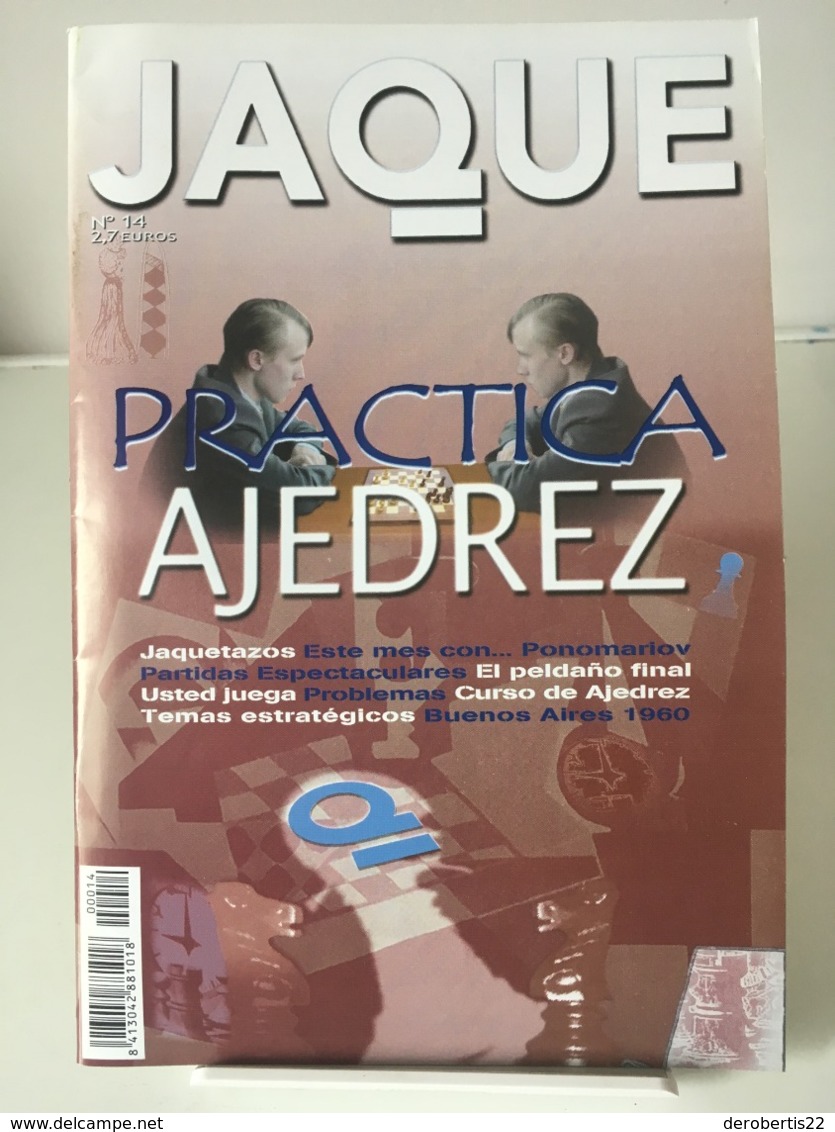 chess schach echecs ajedrez - Lote 28 Revistas JAQUE: PRACTICA EL AJEDREZ