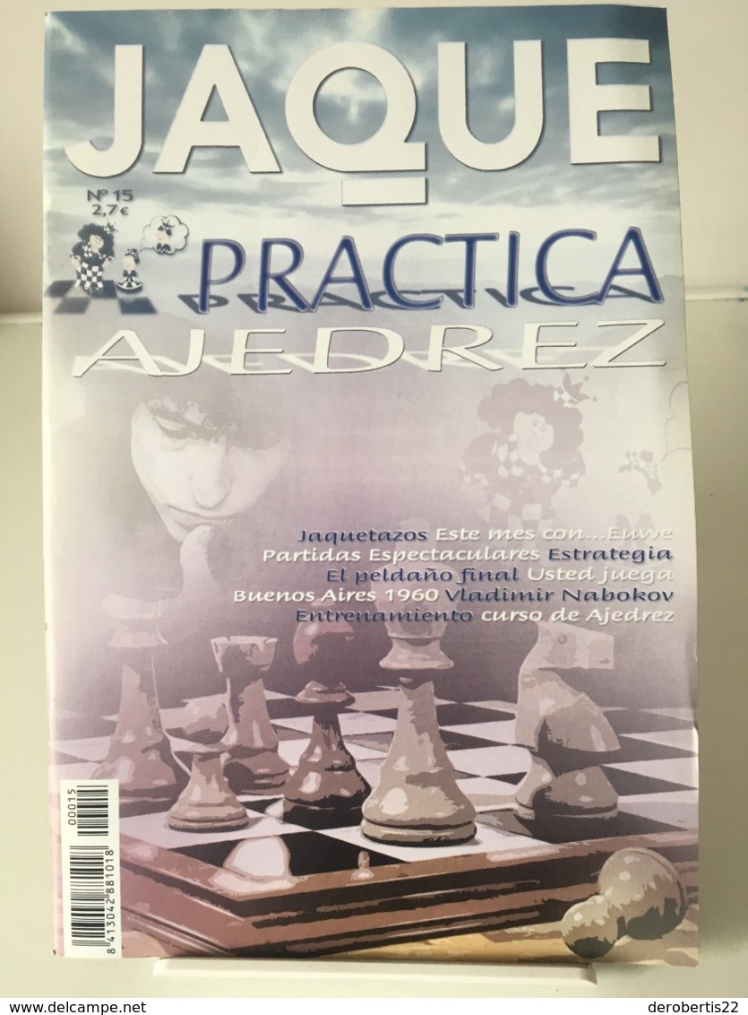 chess schach echecs ajedrez - Lote 28 Revistas JAQUE: PRACTICA EL AJEDREZ