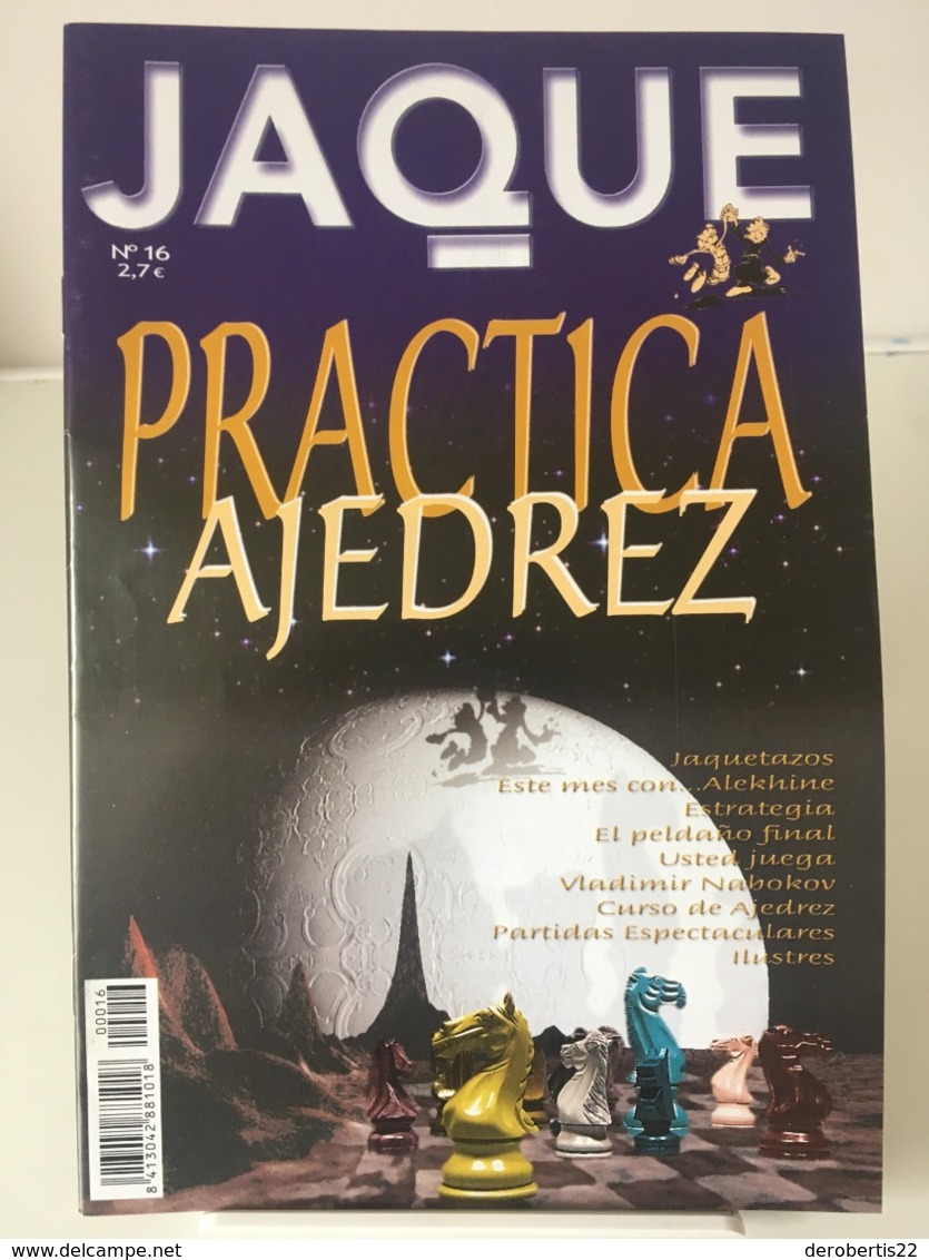 chess schach echecs ajedrez - Lote 28 Revistas JAQUE: PRACTICA EL AJEDREZ