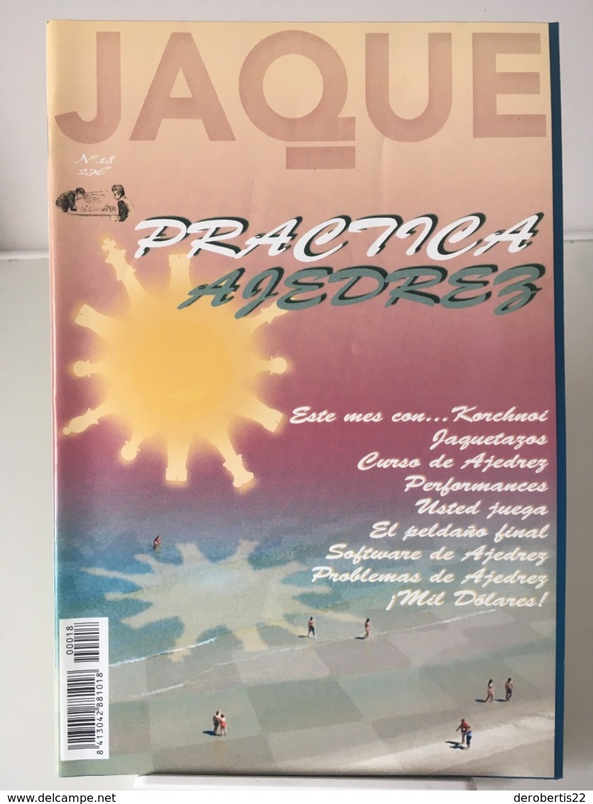 chess schach echecs ajedrez - Lote 28 Revistas JAQUE: PRACTICA EL AJEDREZ