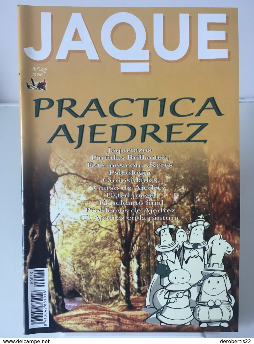 chess schach echecs ajedrez - Lote 28 Revistas JAQUE: PRACTICA EL AJEDREZ