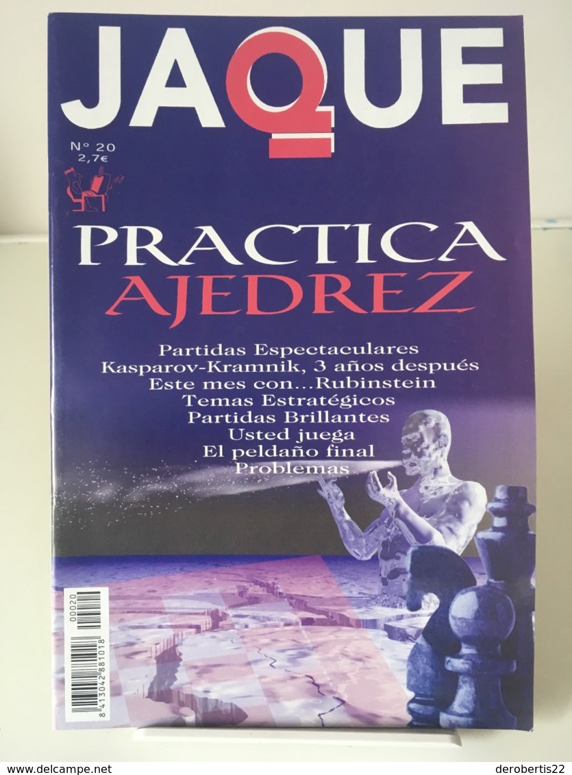 chess schach echecs ajedrez - Lote 28 Revistas JAQUE: PRACTICA EL AJEDREZ