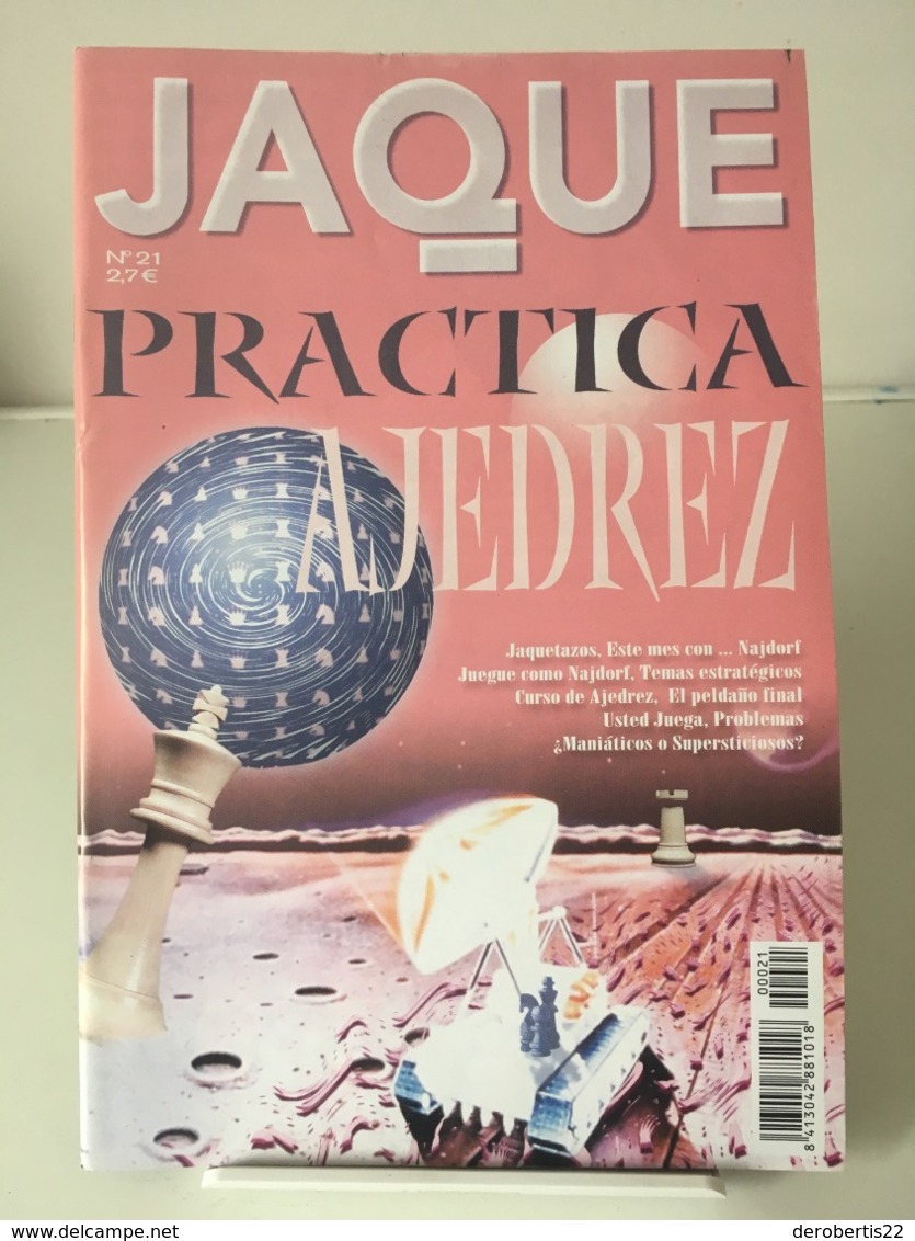 chess schach echecs ajedrez - Lote 28 Revistas JAQUE: PRACTICA EL AJEDREZ