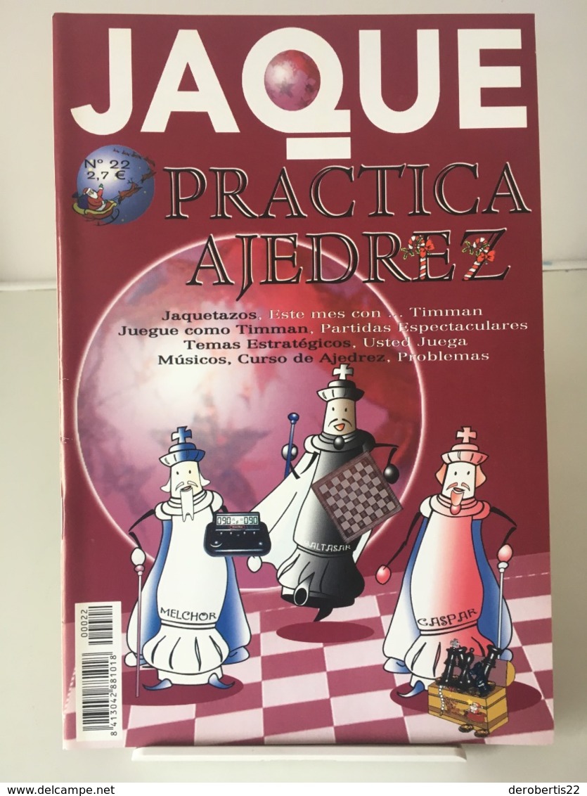 chess schach echecs ajedrez - Lote 28 Revistas JAQUE: PRACTICA EL AJEDREZ