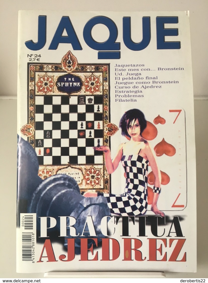 chess schach echecs ajedrez - Lote 28 Revistas JAQUE: PRACTICA EL AJEDREZ