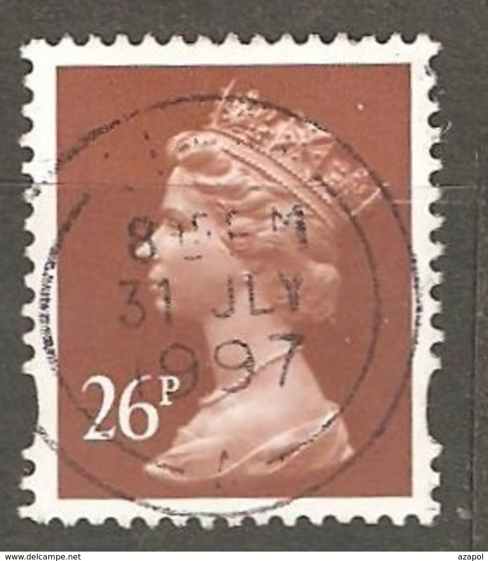 Great Britain: 1 Used Stamp From A Set, 1996, Mi#1639 - Série 'Machin'