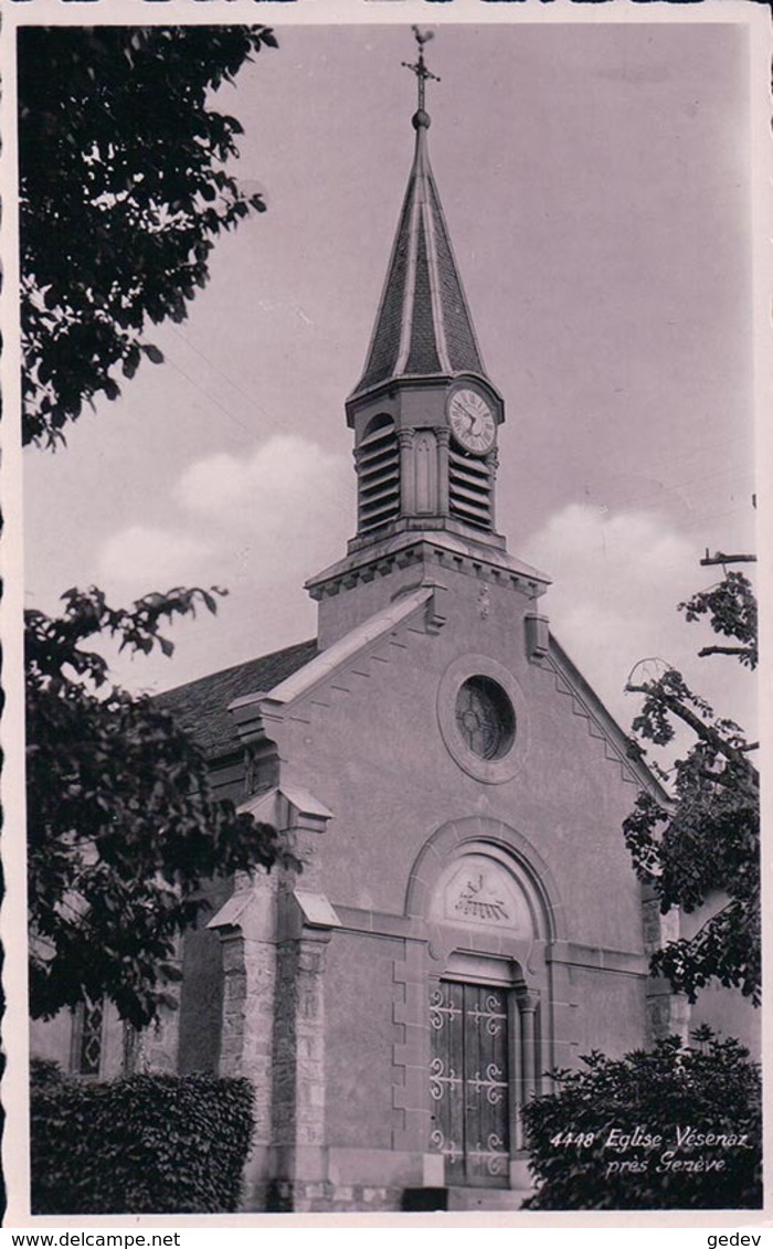 Genève, Vésenaz, L'Eglise (4448) - Genève