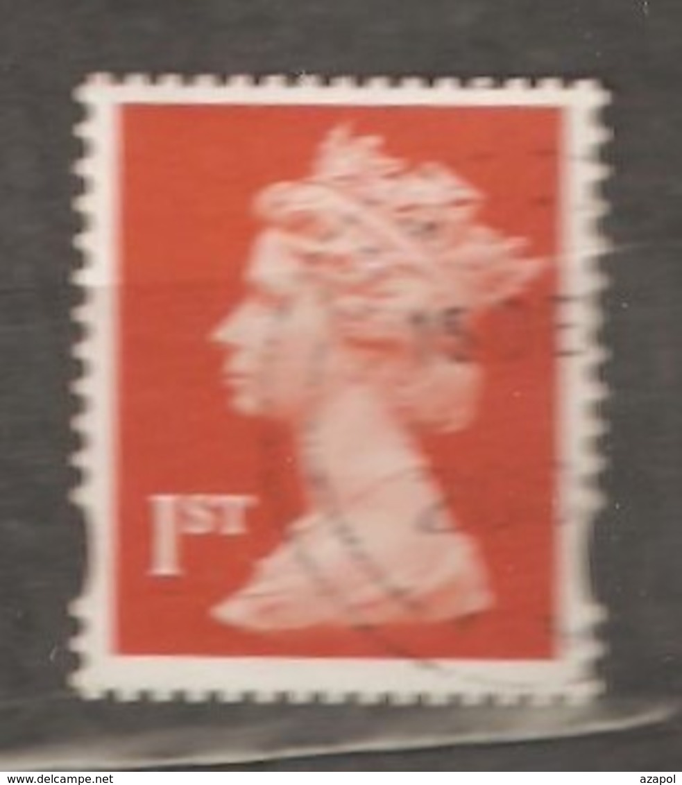 Great Britain: 1 Used Stamp From A Set, 1998, Mi#1748 - Série 'Machin'