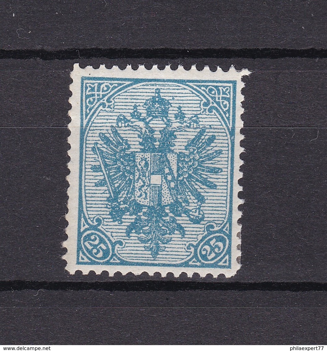 Bosnien-Herzegowina - Österreichische Besetzung - 1900/01 - Michel Nr. 17 Dünnes Papier - 32 Euro - Bosnien-Herzegowina