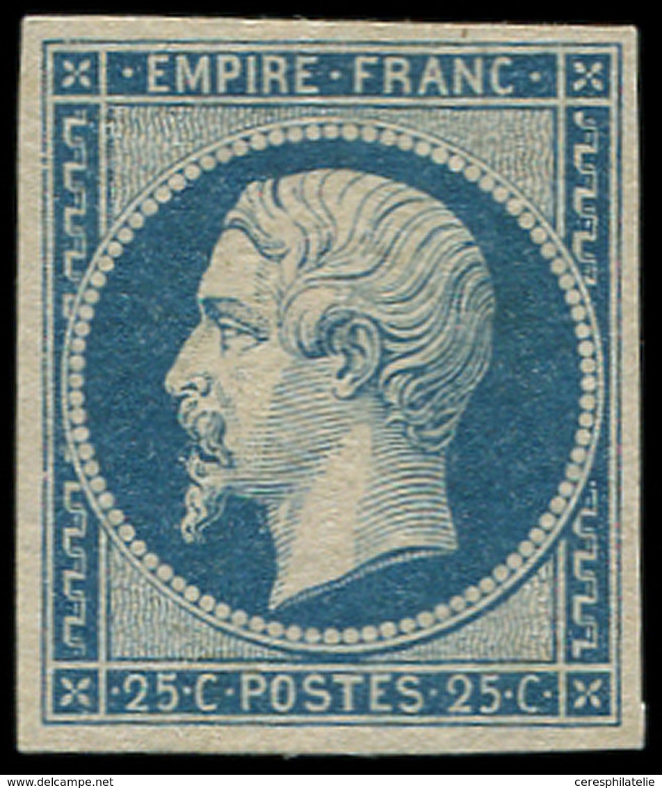 * EMPIRE NON DENTELE - 15   25c. Bleu, Frais Et TB. C - 1853-1860 Napoléon III