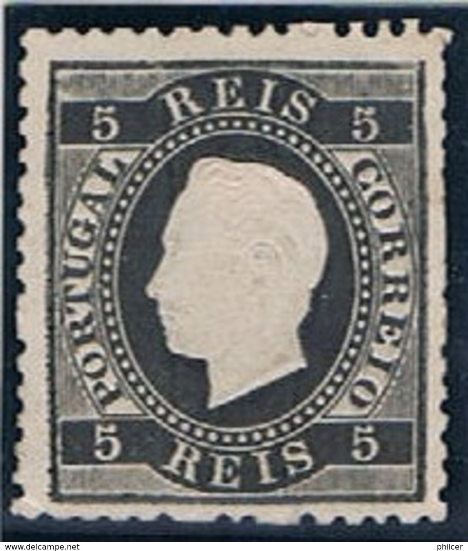 Portugal, 1870/6, # 36 G Dent. 12 3/4, MNG - Ongebruikt