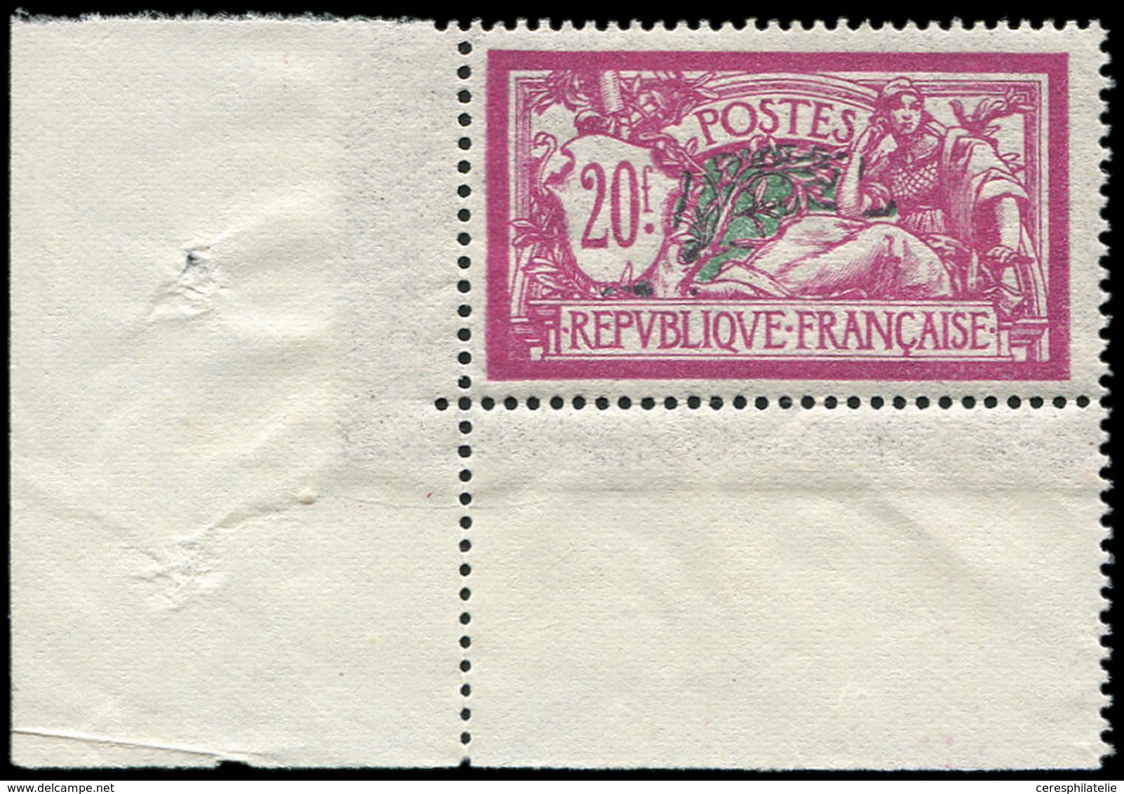** EMISSIONS DU XXème SIECLE - 208   Merson, 20f. Lilas-rose Et Vert-bleu, Cdf, TTB - Unused Stamps
