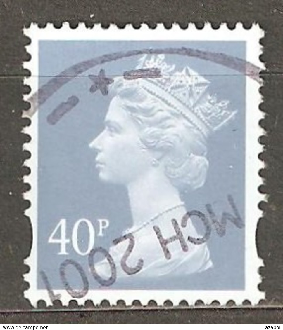 Great Britain: 1 Used Stamp From A Set, 2000, Mi#1863(2) - Série 'Machin'