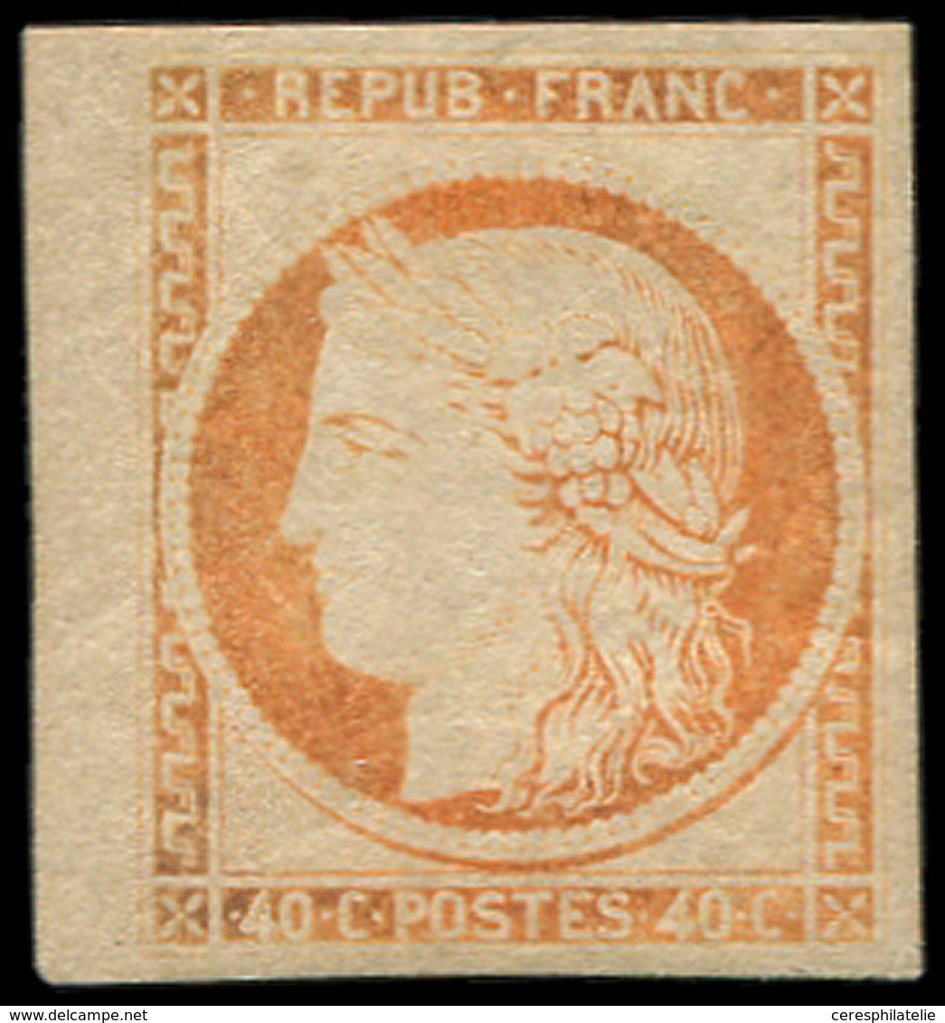 * Colonies Générales - 13   40c. Orange, TB - Other & Unclassified