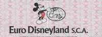 EURO DISNEYLAND S.C.A - Andere & Zonder Classificatie