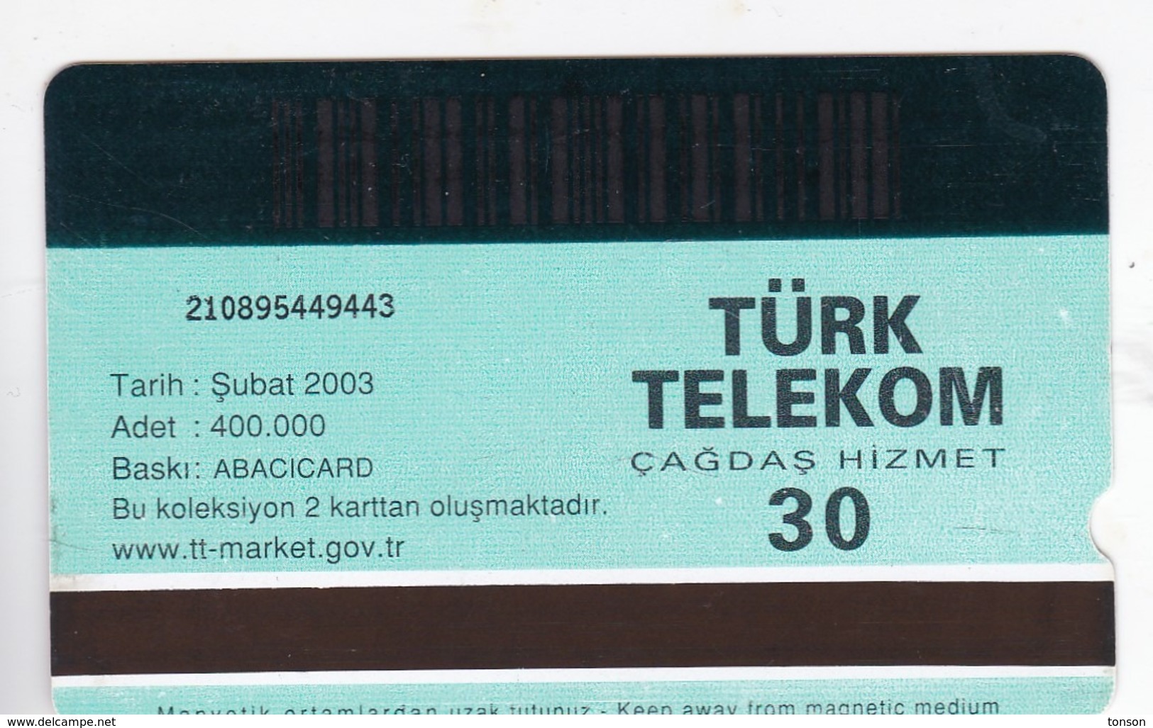 Turkey, N-318, 14th Of February - St. Valentine 2003, Heart, 2 Scans. - Turquie