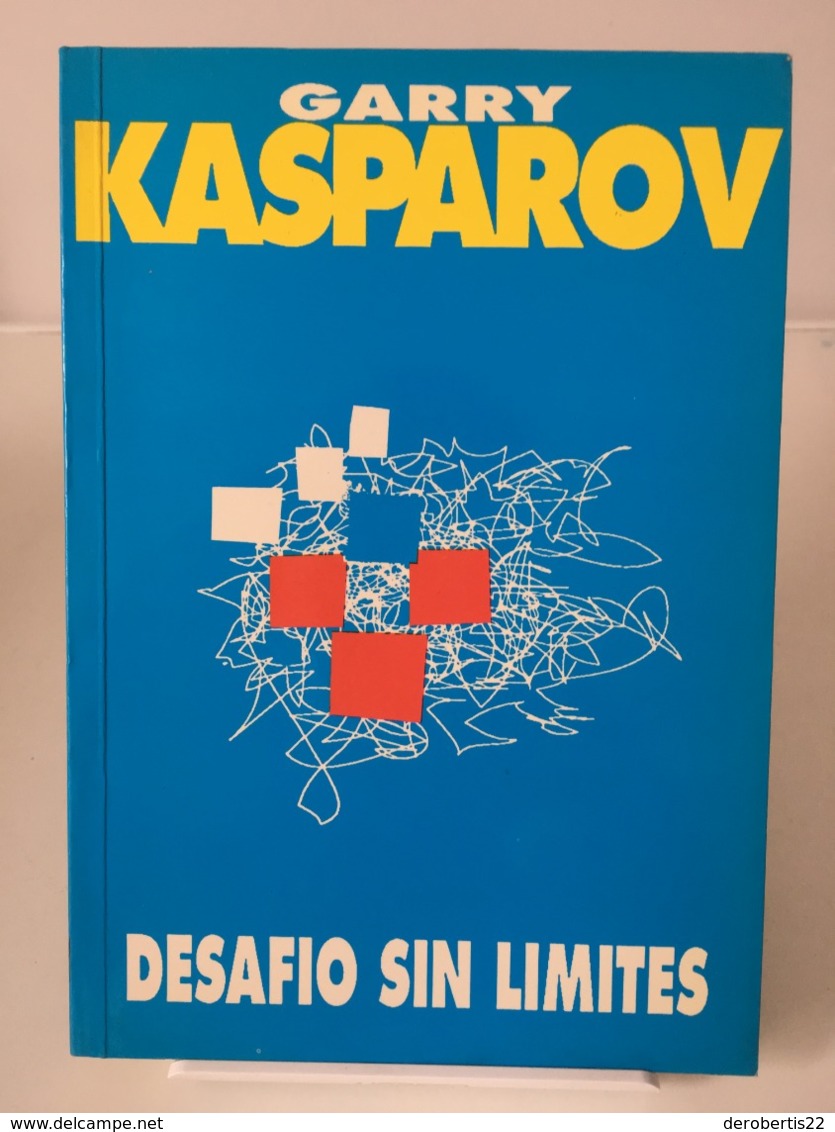 Chess Schach Echecs Ajedrez - Libro Ajedrez DESAFÍO SIN LÍMITES. Garry Kasparov 1989 - Autres & Non Classés