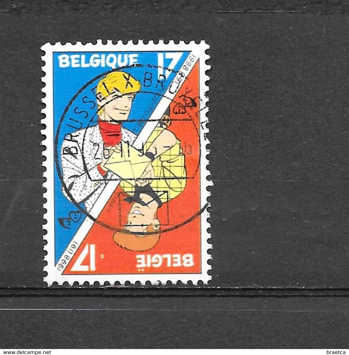 COB 2785 - Philatélie De La Jeunesse - Ric Hochet - 1998 - Gebraucht