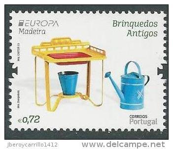 MADEIRA -EUROPA 2015- JUGUETES ANTIGUOS - OLD TOYS"-   SERIE De 1 V. - 2015