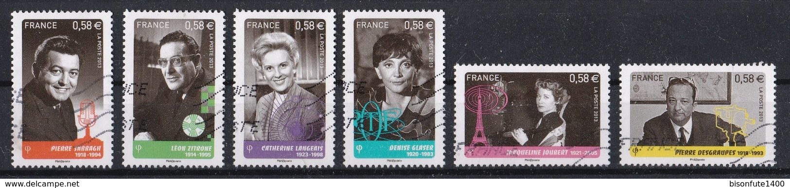 France 2013 : Timbres Yvert & Tellier N° 4811 - 4812 - 4813 - 4814 - 4815 Et 4816 Avec Oblit. Mécaniques. - Oblitérés