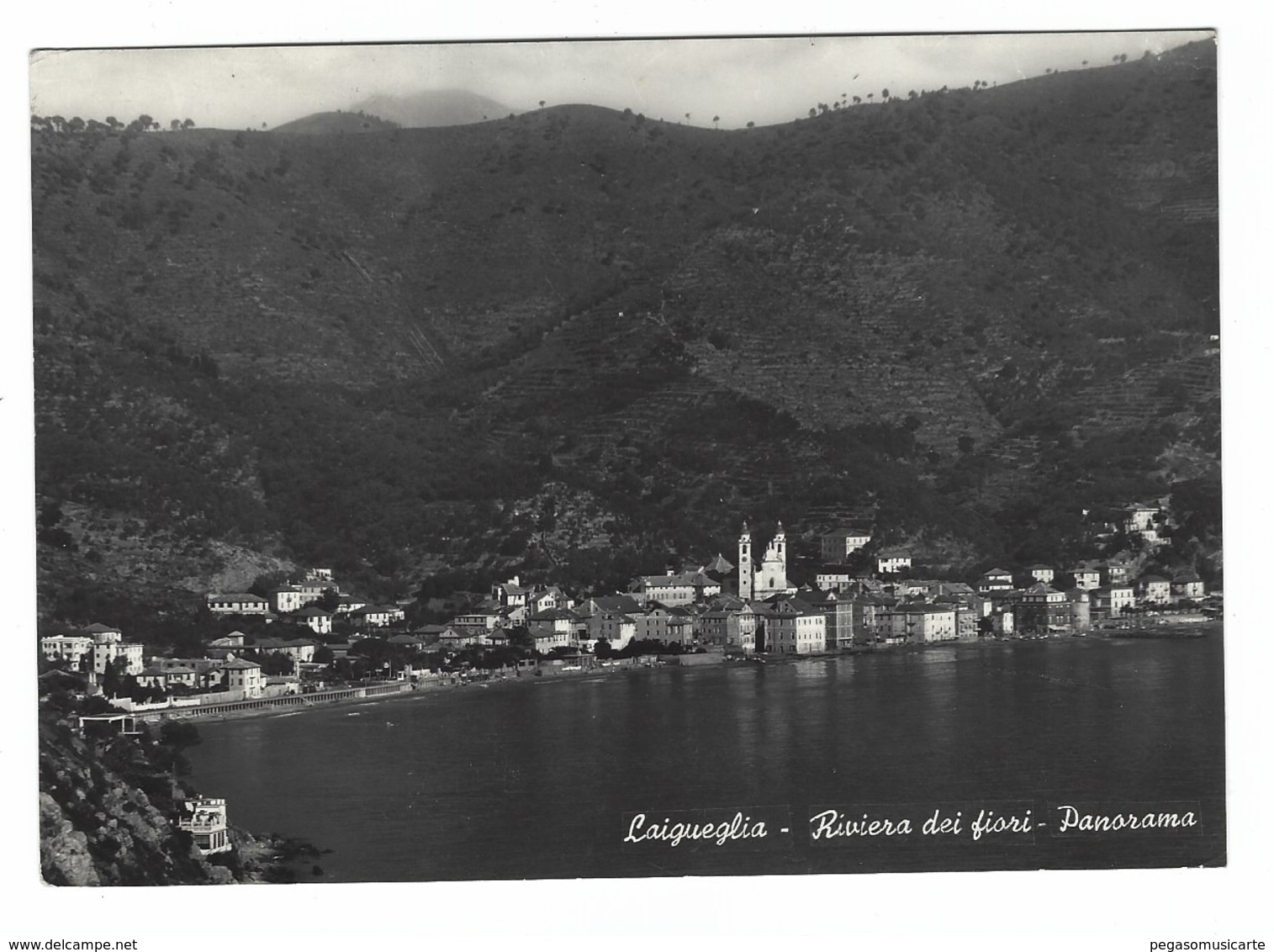 1282 - LAIGUEGLIA RIVIERA DEI FIORI PANORAMA SAVONA 1953 - Savona